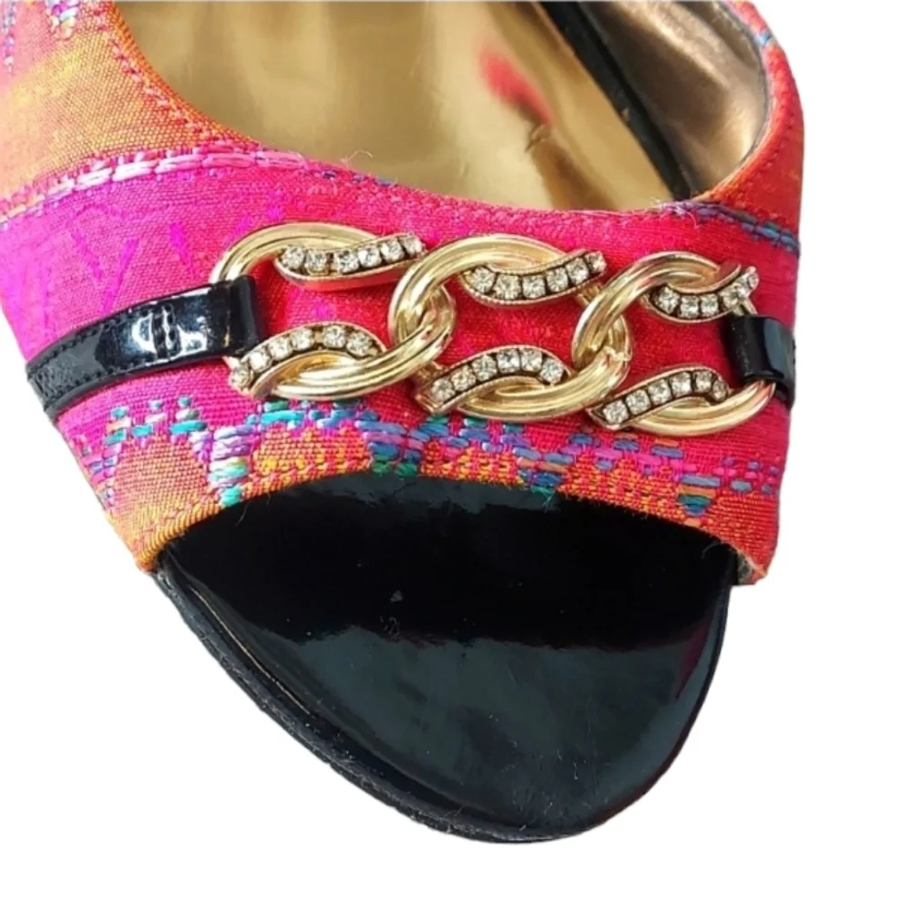 CARLOS HEELS SIZE 7 1/2 - Picture 7 of 8